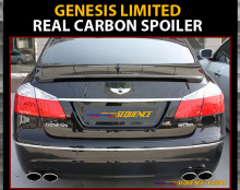 Тюнинг Hyundai Genesis Coupe - спойлер на крышку багажника.