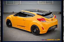 Тюнинг Хендай Велостер - спойлер GT на заднюю дверь.