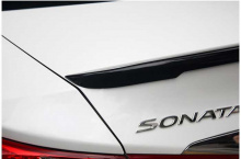 Тюнинг Хендай Соната - задний спойлер со светодиодной подсветкой