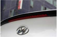 Тюнинг Хендай Соната - задний спойлер со светодиодной подсветкой