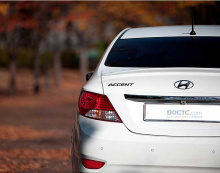 Тюнинг спойлер на Hyundai Elantra MD от SM Korea