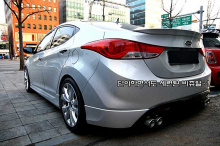 Тюнинг Хендай Элантра - спойлер на багажник.