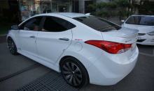 Тюнинг Хендай Элантра - спойлер на багажник.