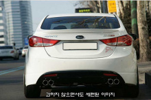 Тюнинг Хендай Элантра - спойлер на багажник.