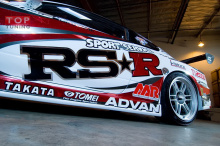 Набор для полной оклейки кузова автомобиля - цельно литыми наклейками в стиле RS R 