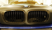 Тюнинг BMW 3 купе - карбоновые решетка радиатора