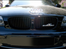 4028 Эмблема алюминиевая для решетки радиатора AC Schnitzer 160x30 mm на BMW