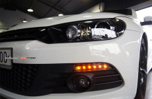 Тюнинг оптика для VW Сирокко - светодиодные модули с функцией дневных ходовых огней и поворотников