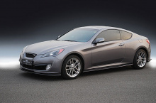  Тюнинг накладки на пороги Hyundai Genesis Coupe от M&S