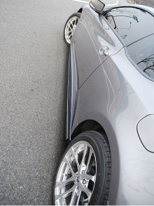  Тюнинг накладки на пороги Hyundai Genesis Coupe от M&S