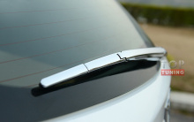 Молдинг задней щетки стеклоочистителя для Mazda CX-5 (4 элемента). Хром. Быстрая установка.