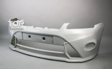 Передний бампер - Модель Ригер Спорт - Тюнинг Форд Фокус 2 (дорестайлинг).
