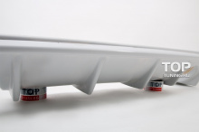 Накладка на задний бампер - Модель Rieger Sport - Тюнинг Форд Фокус 2.