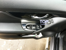 Тюнинг салона Nissan X-Trail молдинги панели подлокотника дверей TECH Design Комплект - 4 шт.
