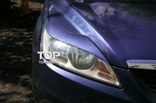 4548 Накладки на переднюю оптику рестайлинг на Ford Focus 2