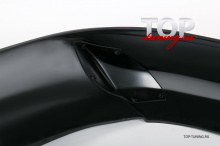 Тюнинг - Юбка на задний бампер Zodiac на Митсубиси Лансер 10 (Х)  Материал: ABS  пластик.