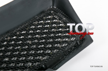 Тюнинг - Решетка в передний бампер на Рено Дастер 1 (дорестайлинг 200-2014 г.)