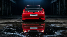 466 Юбка Chardge Speed на задний бампер Honda Integra DC5