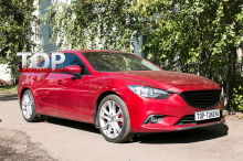 РЕШЕТКА РАДИАТОРА СПОРТ СТИЛЬ - ТЮНИНГ МАЗДА 6 GJ (СЕДАН, ДОРЕСТАЙЛИНГ, 2012 / 2015)