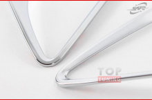 Стайлинг - Накладки на противотуманные фары SAFE для Хендай Елантра 5 (Аванте МД) (Рестайлинг)