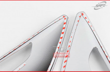 Стайлинг - Накладки на противотуманные фары SAFE для Хендай Елантра 5 (Аванте МД) (Рестайлинг)