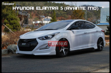 Тюнинг Хендай Элантра 5(Аванте МД) рестайлинг - Аэродинамический обвес Zest.
