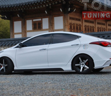 Тюнинг Хендай Элантра 5 (Аванте МД) рестайлинг - Пороги обвеса Zest