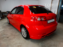 4753 Накладка на задний бампер Sport на Chevrolet Lacetti