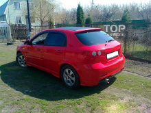 4753 Накладка на задний бампер Sport на Chevrolet Lacetti