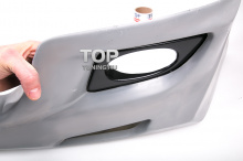 4755 Юбка MGS Lite на передний бампер Honda Accord 7 (Рест)