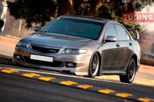 Тюнинг Хонда Аккорд 7 (рестайлинг) - Юбка переднего бампера Mugen