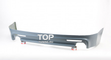 Накладка на задний бампер - Модель Мюген - Тюнинг Хонда Аккорд 8 (Дорестайлинг)