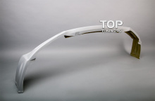 Накладка на передний бампер - Модель Mugen - Тюнинг Хонда Сивик (рестайлинг 2009, 2011) 