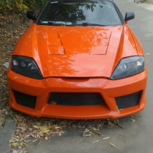 48 Капот Ultima с жабрами для Hyundai Tiburon (Coupe) GK (2002–2007) Дорест