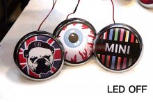 Тюнинг - Оптики для Мини Купер - дополнительные декоративные фары дневного света DLS.