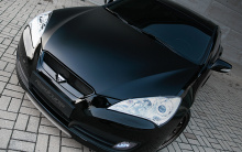 Оригинальная решетка радиатора - Тюнинг Hyundai Genesis Coupe, от производителя RoadRuns (Корея).