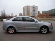 Тюнинг Mitsubishi Lancer 10 (Х) - Штатный спойлер. Материал: FIBER.