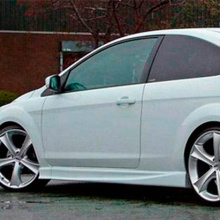 Тюнинг Форд Фокус 2 - Юбка (диффузор) заднего бампера Lord.