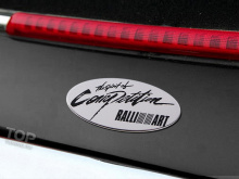 5052 Эмблема наклейка RalliArt Oval Type - Spirit Of Competition на Mitsubishi