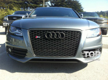 5059 Эмблема в решетку радиатора S4 70х23 на Audi