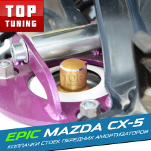 Оригинальные колпачки-гайки на стойки передних амортизаторов - Стайлинг Mazda CX-5 - модель Epic (4 цвета).