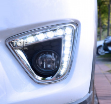 Светодиодные, дневные ходовые огни EPIC Hybrid Type 2 - Тюнинг MAZDA CX-5.