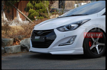 Тюнинг Хендай Элантра 5(Аванте МД) рестайлинг - Накладка на передний бампер Zest.