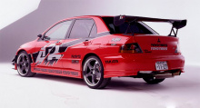 Наклейки на авто - полный набор APR для Mitsubishi Lancer Evolution