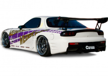 Набор наклеек на кузов автомобиля  -  знаменитый набор Weber на Mazda RX-7.