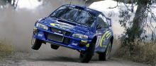 Набор полноформатных наклеек на кузов  - тюнинг легенды ралли Subaru WRX STi.