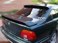 Тюнинг BMW Е39 - Спойлер-козырек на крышку багажника HMN.