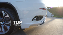 5280 Накладка на задний бампер Performance на BMW X6 E71