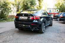5280 Накладки на задний бампер Performance Max на BMW X6 E71