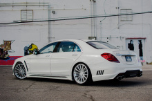 Тюнинг Мерседес W222 - Аэродинамический обвес WALD Black Bison.